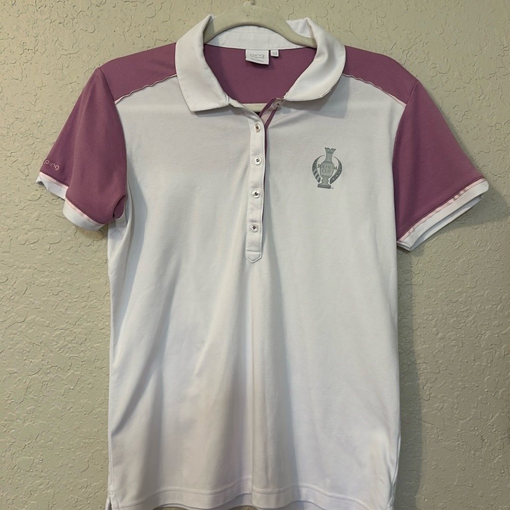 Ping solheim cup golf shirt x